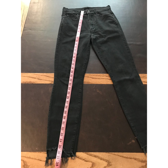 Mother Stunner Zip Ankle Step Fray Not Guilty Wash Jeans - Size 26 - Picture 11 of 13